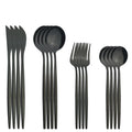 Axyaa Mint Green Stainless Steel Cutlery Set - 16pcs for Kitchen Tableware