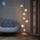 Nordic Modern Floor Stand Lamp for Living Room & Bedroom, Axyaa Brand, LED Bulb Included
