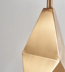 Axyaa Gold Table Lamps for Living Room & Bedroom - Modern E27 Bedside Lamp