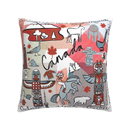Axyaa Nordic Linen Graffiti Cushion Cover for Sofa Decoration