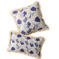 Axyaa Summer Beach Cushion Cover with Tassels for Home Decor