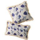 Axyaa Summer Beach Cushion Cover with Tassels for Home Decor