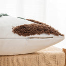 Axyaa Tufted Plant Pillow Cover for Stylish Home Decor 45x45cm/30x50cm