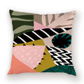 Axyaa Abstract Splice Pattern Pillow Case Bohemian Cushion Cover