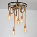 Axyaa Industrial Loft Chandelier Pendant Lamp for Living Room, Dining Room, Restaurant, Bar, Cafe