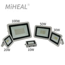 Axyaa LED Industrial Lighting 10W-100W: Waterproof IP68 Working Lamp for Factory, Workshop, Garage