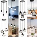 Axya Loft Cage Pendant Lamp: Modern Nordic Vintage Retro Industrial Hanging Light