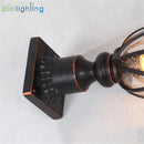 Axyaa Waterproof Pillar Light: Elegant Garden Column Post Lamp for Outdoor Decor