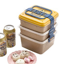 Axyaa 3-Layer Large Capacity Lunch Box for Office Worker and Picnic