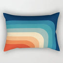 Axyaa Velvet Lumbar Pillow Cover for Sofa and Bedroom