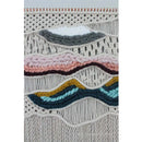 Axyaa Handwoven Macrame Tapestry: Colorful Boho Wall Hanging Decoration