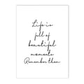 Nordic Maple Leaf Wall Art Print by Axyaa for Modern Living Room Decor