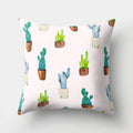 Axyaa Tropical Plants & Hibiscus Flower Pillow Cover Collection
