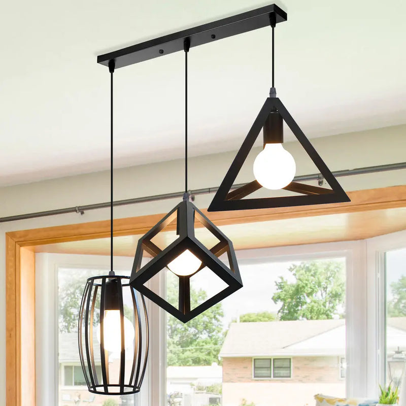 Axya Vintage LED Pendant Light for Modern Home Kitchen Chandelier Fixture