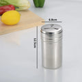 Axyaa Stainless Steel Spice Jar with Rotating Cover