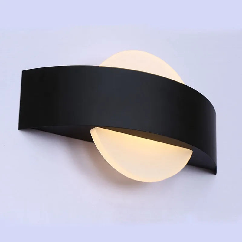 Axyaa Modern 6W LED Wall Lamp - Creative Bedroom Bedside & Dining Room Light