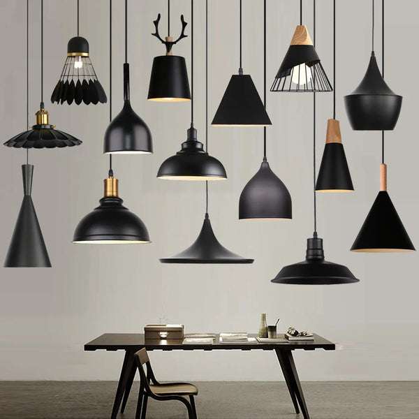 Axya Industrial Aluminium Pendant Chandelier for Home Living Room Kitchen Lighting