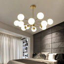 Axya Vintage Industrial Suspension Chandelier for Living Room & Stair: Modern Hanging Light Fixtures
