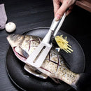 Axyaa Stainless Steel BBQ Tongs Shovel Spatula Clip Grill Accessories Kitchenware