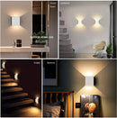 Axyaa Modern Minimalist LED Wall Lamp for Bedroom Decor