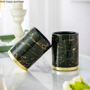 Axya Green Marble 5-Piece Bathroom Set by Axya