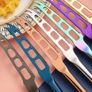 Axyaa Stainless Butter Knife Fork Cake Spreader Western Breakfast Tableware