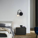 Axyaa Nordic LED Wall Lamp for Bedroom, Living Room and Aisle, E27 5W Indoor Reading Light