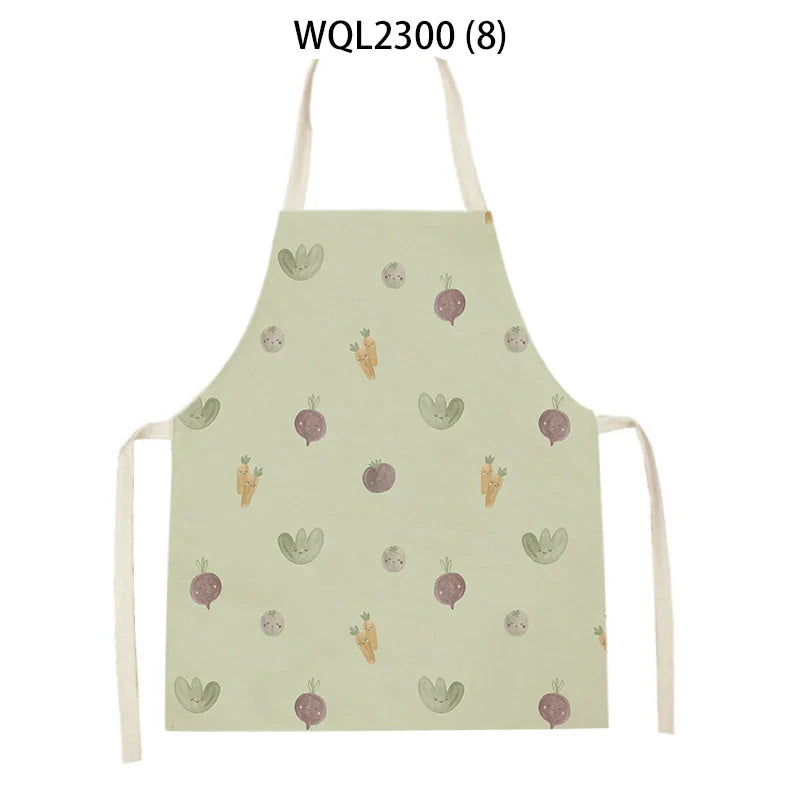 Axyaa Nordic Clouds Apron for Home Cooking & Baking