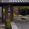 Axyaa LED Outdoor Wall Lamp: Waterproof, Bright for Corridor, Balcony, Courtyard Lighting