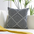 Axyaa Velvet Cushion Cover 45x45cm Nordic Style Embroidered Home Decor Pillow