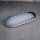 Axyaa Ceramic Sushi Plate Set - Japanese Fish Tableware Rectangular Flat Plate