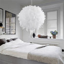 Axyaa Feather Chandelier - Dreamy Romantic Ceiling Lamp for Bedroom Girls Kids