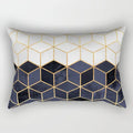 Axyaa Rectangle Lumbar Cushion Cover for Home Sofa Decoration
