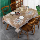Axyaa Embroidered Dining Table Cover for Elegant Home Decor