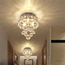 Axyaa Modern Crystal LED Ceiling Light for Home Decor and Lighting
