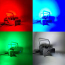 Axyaa RGB Fog Machine 1500W with Wired Remote Control for Halloween, Wedding, Club