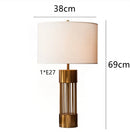 Axyaa Nordic Metal Art Iron LED Gold Desk Lamp for Home Decor
