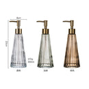 Axya Glass Lotion Bottle Body Soap Dispenser Desktop Ornaments