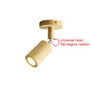 Axyaa Wood LED Ceiling Downlight with Acrylic Lampshade for Home and Shop Lighting