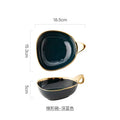 Axyaa Ceramic Dessert Bowl - Elegant Table Decoration for Home and Hospitality