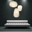 Axyaa Milky White Glass Lamp: Foscarini Rituals Pendant for Home Decor