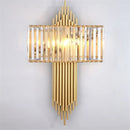 Axyaa Crystal Wall Lamp: Modern Living Room Bedroom Lighting Fixtures