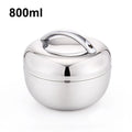 Axyaa Double Wall Vacuum Thermal Lunch Box: Stainless Steel, Insulated, Bento Container