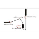 Axyaa Industrial Loft Wall Lamp | Creative Long Arm Bedside Light
