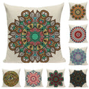 Bohemian Linen Cushion Cover 45x45 for Sofa - Axyaa Brand Home Decor
