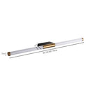 Axya Gold Linear Metal Tube LED Wall Sconce for Living Room Bedroom Staircase