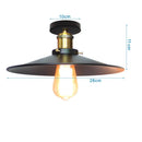 Axyaa Industrial Vintage Chandelier Retro Ceiling Lamp for Home Restaurant Bedroom