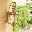 Axyaa Retro Black Outdoor Wall Lamp LED Sconces - Waterproof & Decorative
