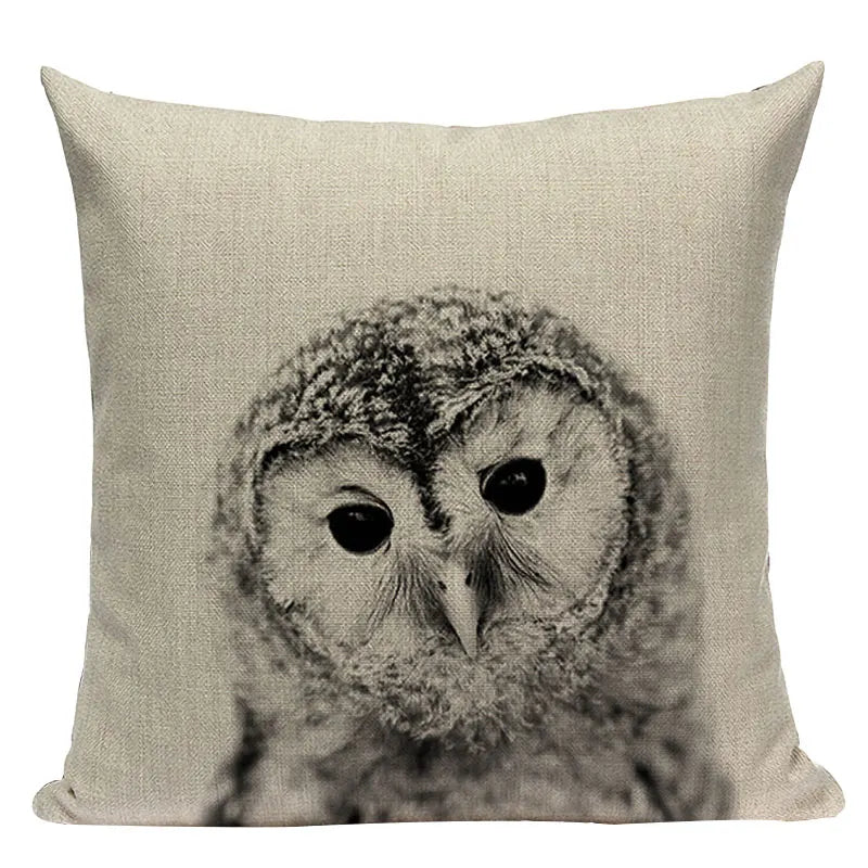 Axyaa Animal Print Cushion Covers - High Quality Decorative Pillows for Sofa
