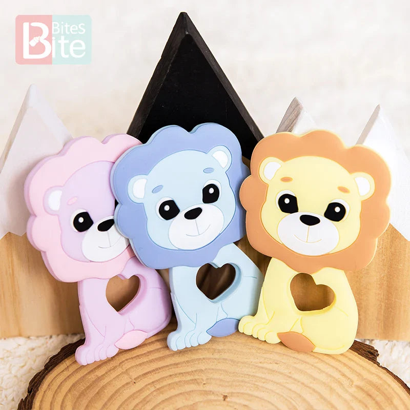 Axya Lion Silicone Teether for Children - 10PCS/5PCS